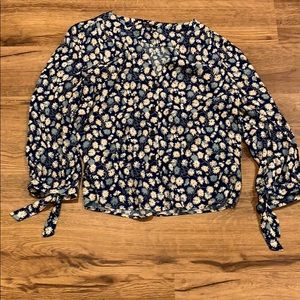 Madewell floral shirt in French floral